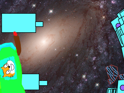 Asteroid shooter-in the outerworld.