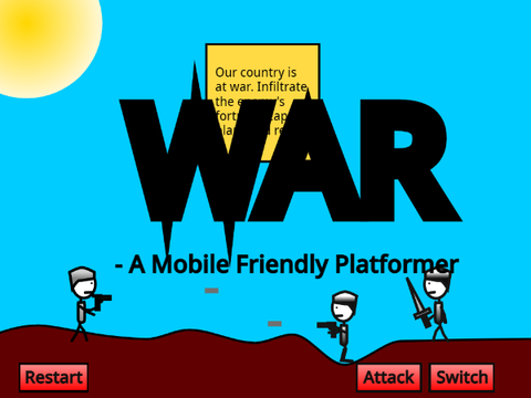 War- A Mobile Friendly Platformer