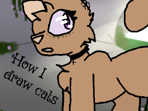 how i draw cats 