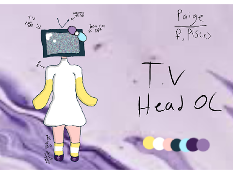 Paige - TV Head OC