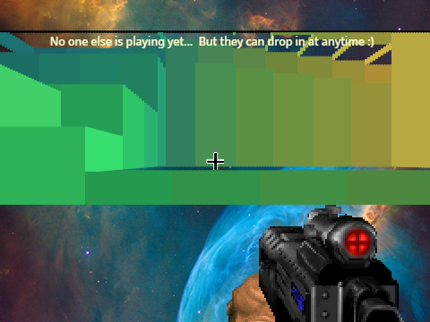 Cool open world laser tag.