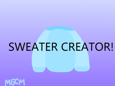 WIP make your own sweater!