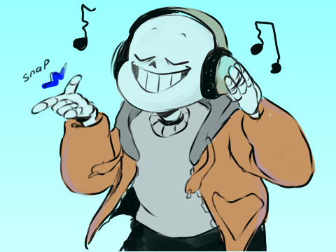 what is sans listening to? remix remix