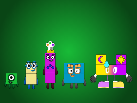 Numberlemon 1-5 + Sis Dawndusk Sprites