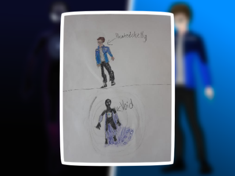 Huntedskelly and Void Fan Art Entry.