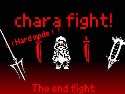 アンダーテールキャラ戦ハードモード　Undertelecharafight! Hard mode