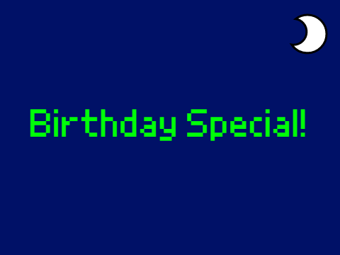 Birthday Special!