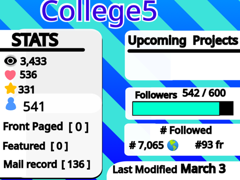 College5 stats