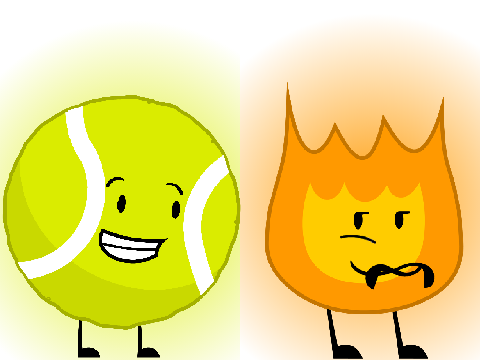 Tennis Ball vs. Firey