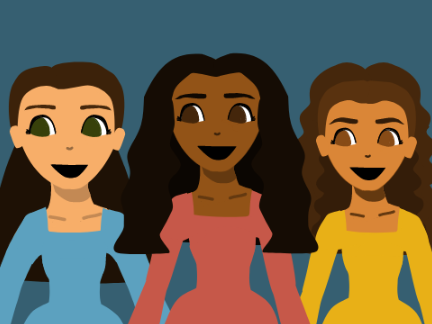 Hamilton Art Collab ~ The Schuyler Sisters