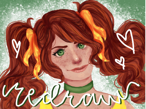 ♥ canna lily girl redraw - part 2, the sequel ♥