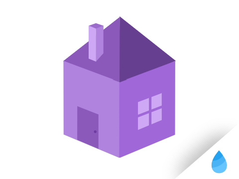 Purple house
