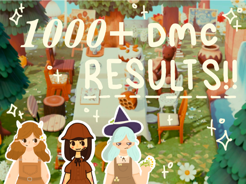 ➸ 1000+ DMC results!! :D
