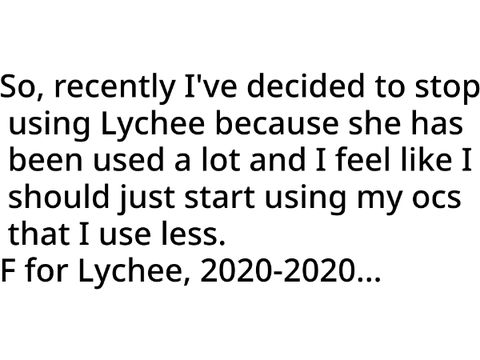 rip Lychee, 2020-2020