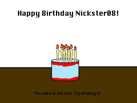 Happy Birthday Nickster08!