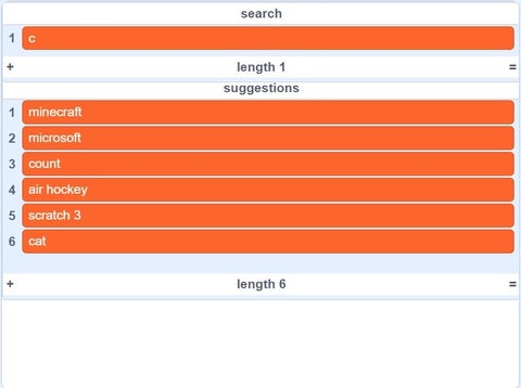 Suggestions engine