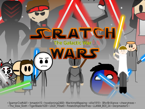 Scratch Wars: The Galactic war art