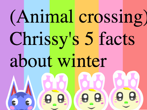 Animal Crossing || Chrissy's 5 facts about winter