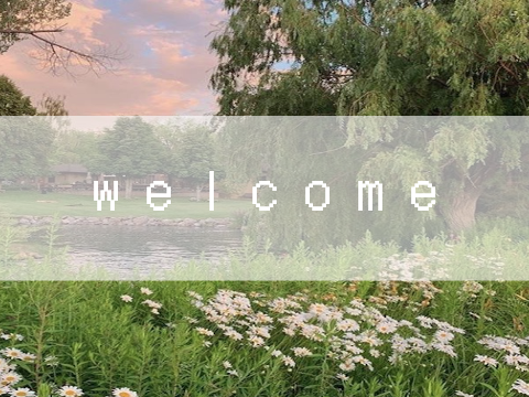 ♡ w e l c o m e ♡