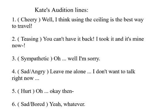 [ VOICE ACTORS NEEDED! ] CHAOS Academy Voice Auditions! remix