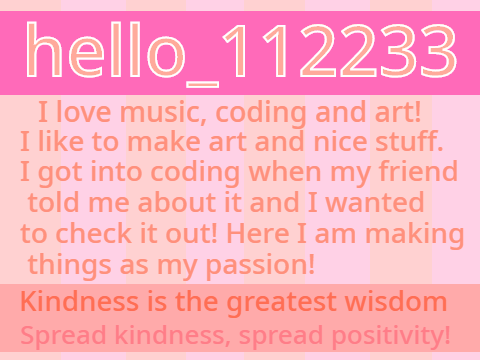 ~WELCOME~