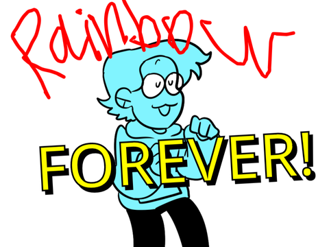Ollie dance forever rainbow rush