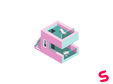 //01 | Isometric Beach House | Design