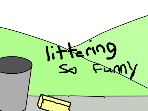 littering 