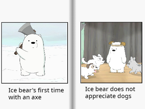 Ice bear's photo album