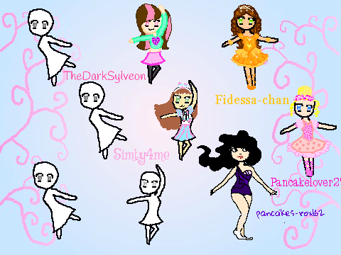 Add yourself as a ballerina remix remix remix