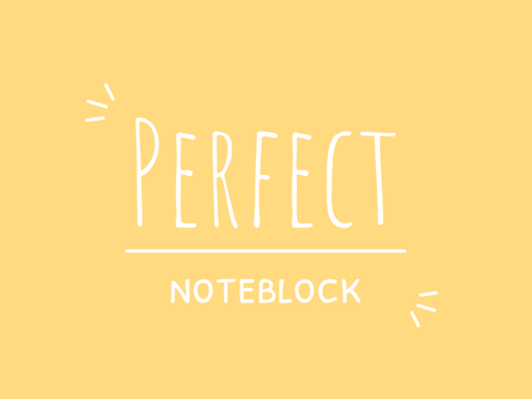 Perfect - Ed Sheeran | Noteblock ⤸