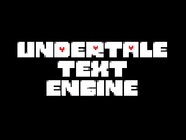 undertale like text engine