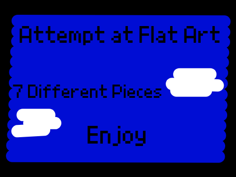 Me Try Flat Art