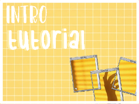 ☀️ Intro tutorial ☀️