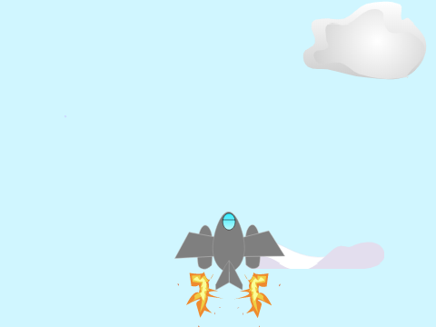 the plane