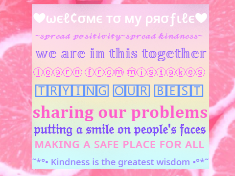 Kindness UwU||❤❤