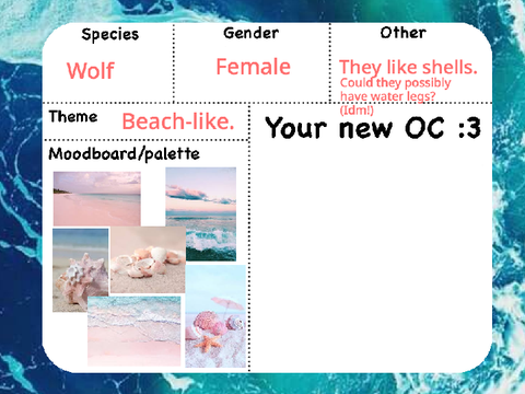 Design for the design booth. <3