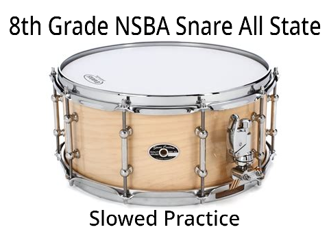 Snare All State Slowed Practice