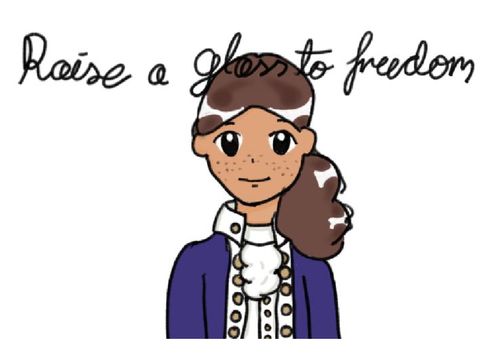 Hamilton art collab for 150+! - John Laurens 