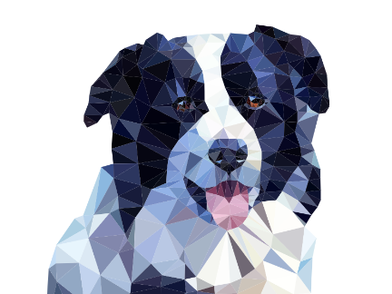 Dog - Polyart