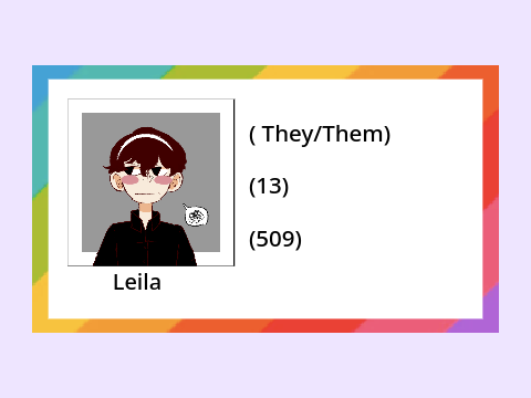 ♥️ LGBTQ+ School ♥️ [ID Card] 