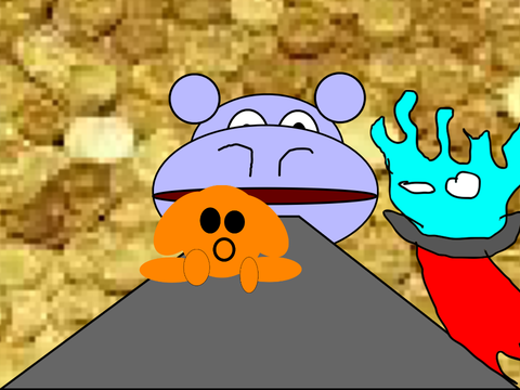 add yourself eaten by giant hippo