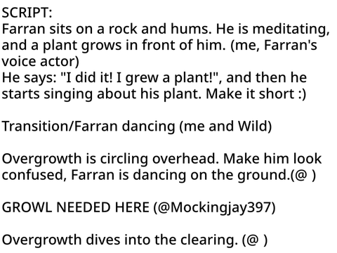 The Dragonriders Ep 1 Script remix me doing the first two growls