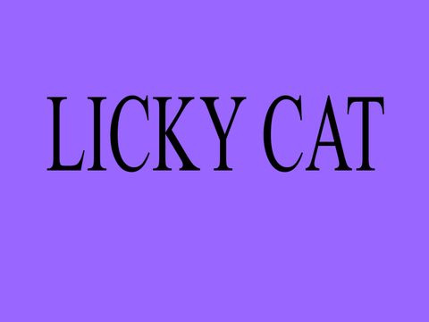 Licky cat