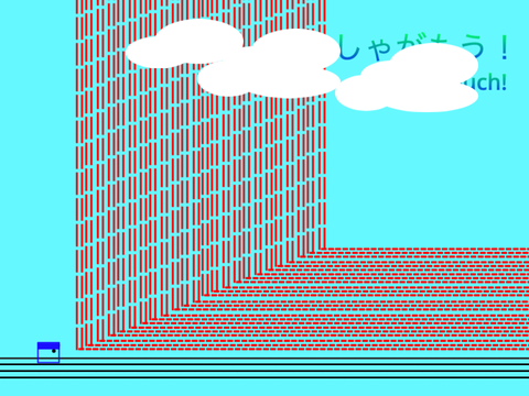 90% character platformer/90％文字のplatformer 