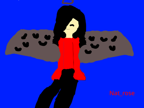 dark angel drawing