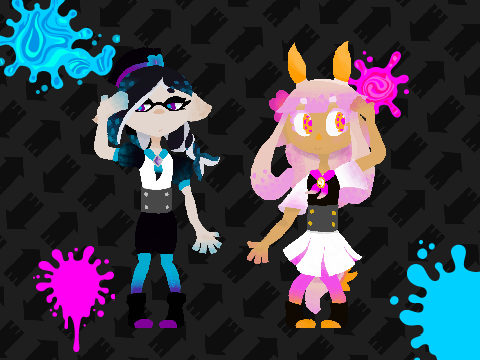 Lost at Sea - My fanmade Splatoon idols!