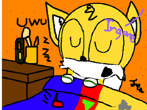 Shh, Tails is sleeping.  (But More Better)