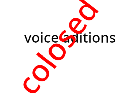 voice aditions