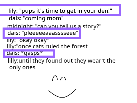 preview voice acting script